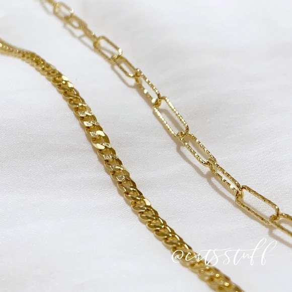 Sparkle Shimmer Chain Link Necklace - Picture 10 of 16